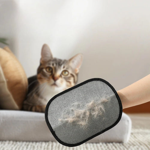 Pet Hair Removal Gloves for Dogs & Cats
